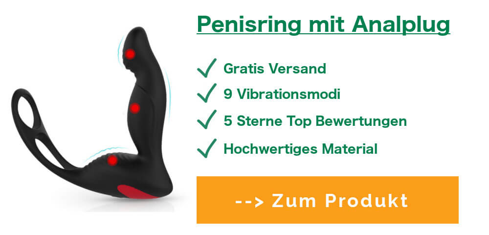 Penisring mit Analplug Penisring mit Analplug